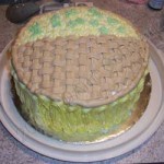 Basketweave Cake