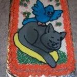 Colorflow Cat Cake