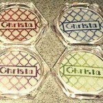 Personalized Coasters (Christa)
